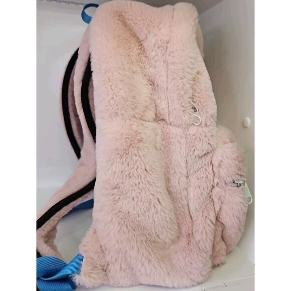 KAVU Fuzz Cub Pink Fuzzy Backpack main image 7